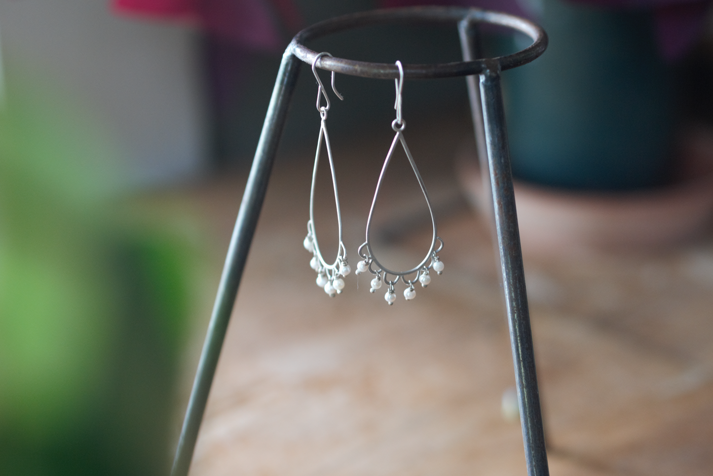 Paisley Pearly Earrings