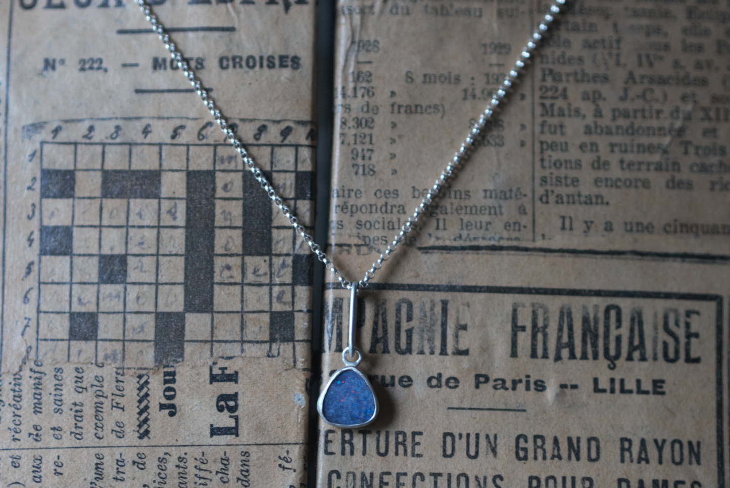 Opal charm