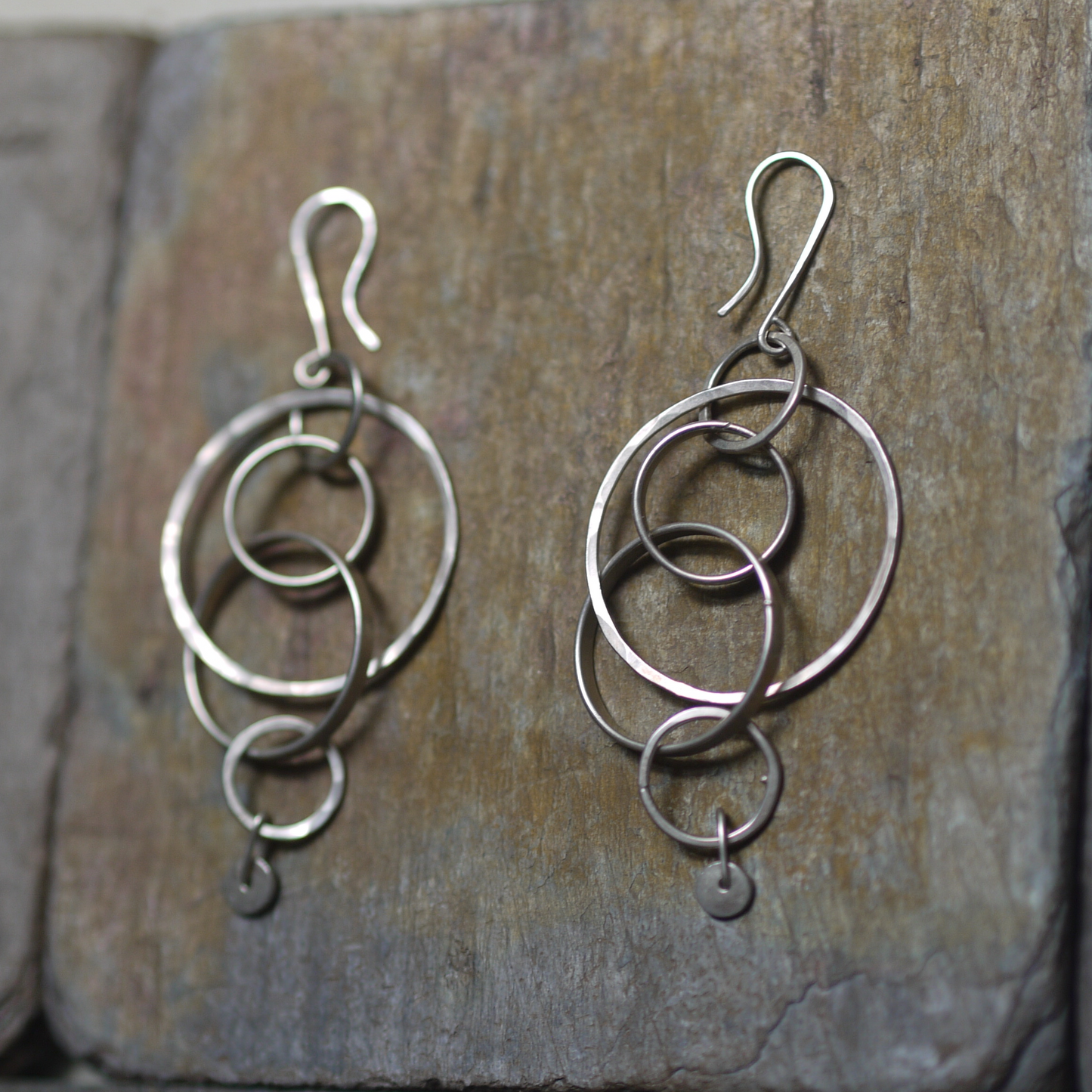 Clustered Circles Earrings