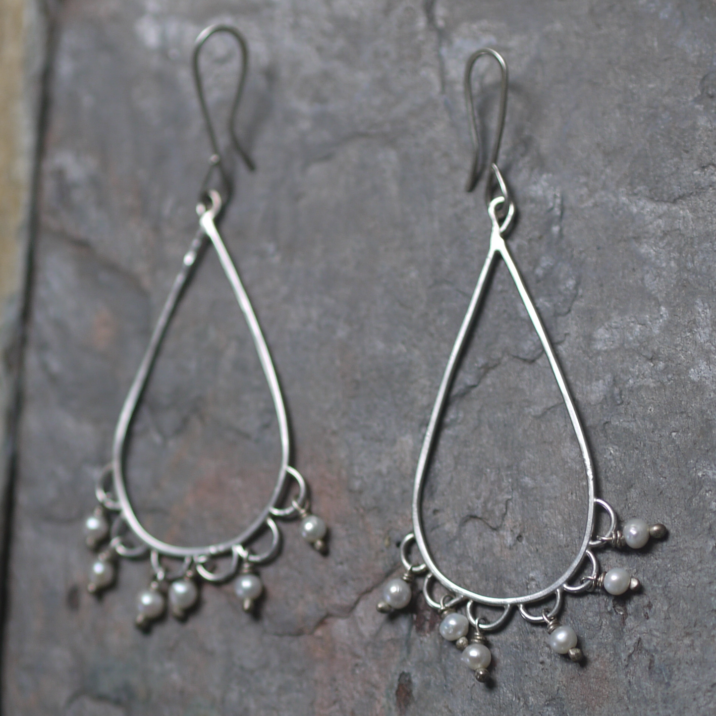 Paisley Pearly Earrings