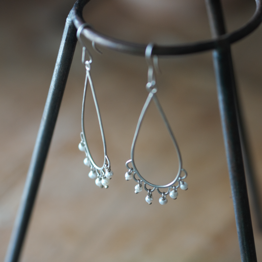 Paisley Pearly Earrings