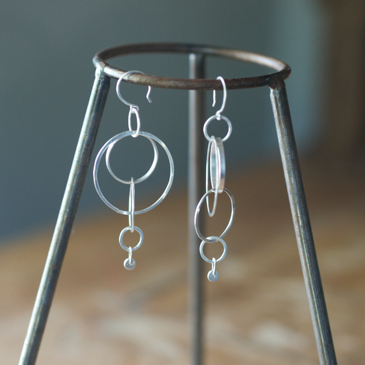 Clustered Circles Earrings